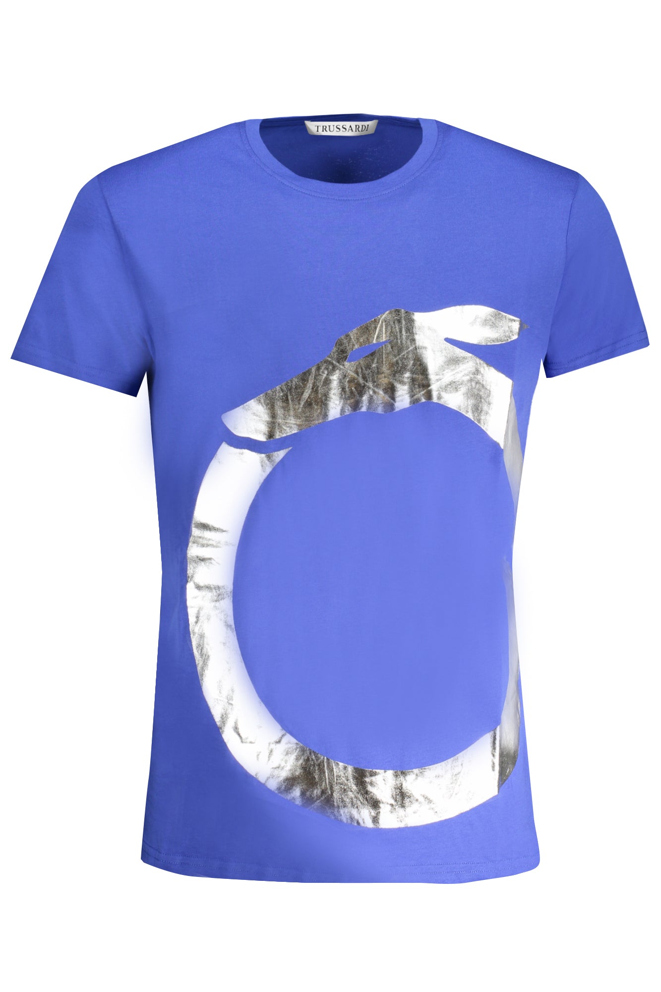 CAMISETA DE MANGA CORTA TRUSSARDI PARA HOMBRE, AZUL 
