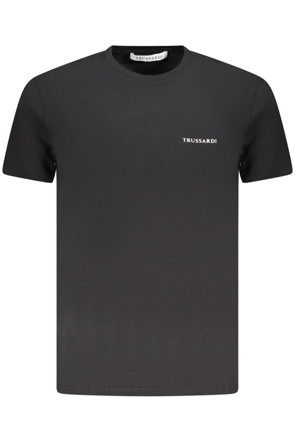 CAMISETA DE MANGA CORTA TRUSSARDI PARA HOMBRE, NEGRA 