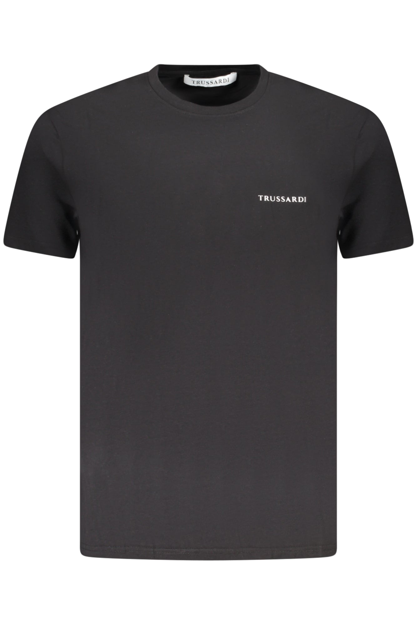 CAMISETA DE MANGA CORTA TRUSSARDI PARA HOMBRE, NEGRA 