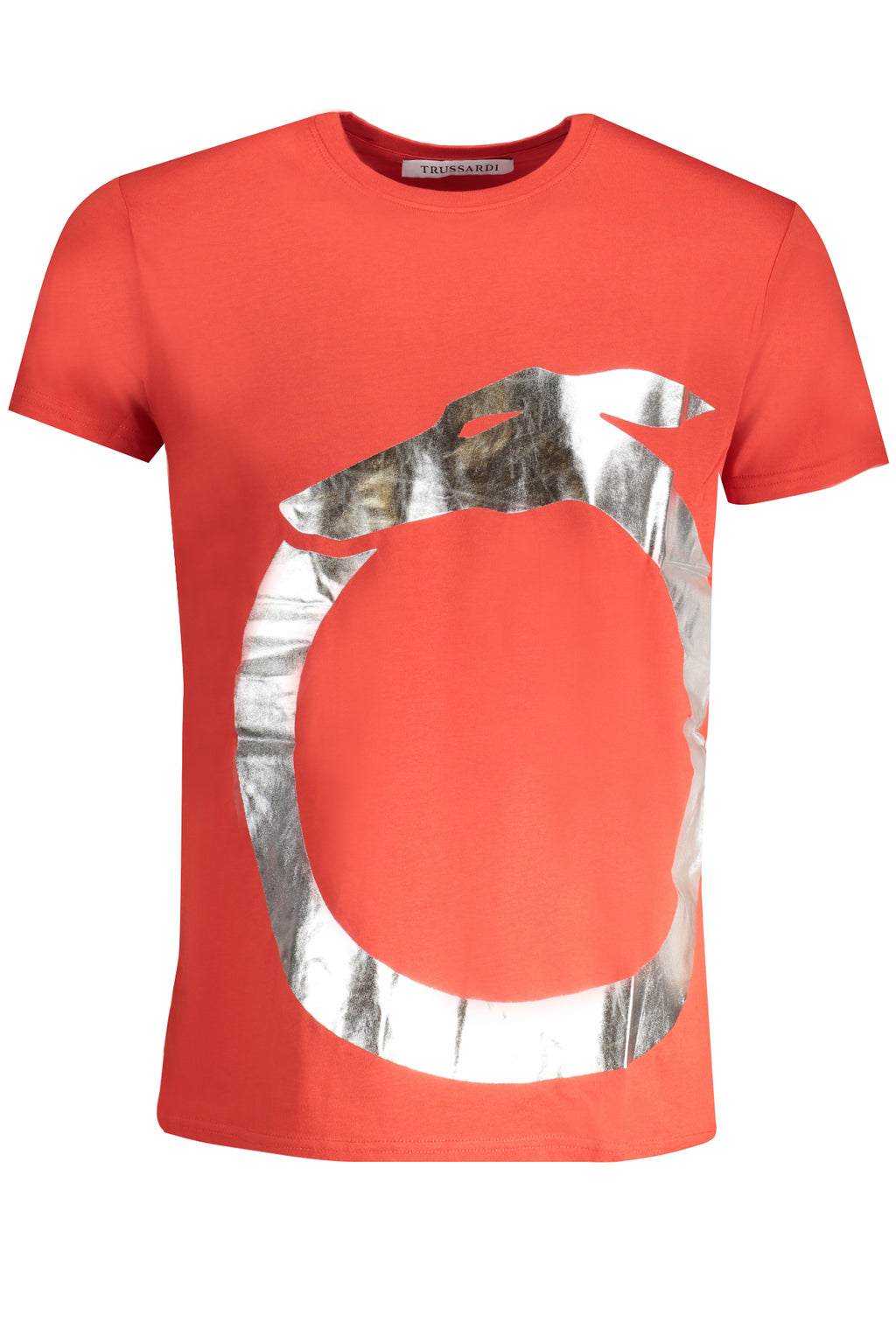 CAMISETA DE MANGA CORTA TRUSSARDI PARA HOMBRE, ROJA 