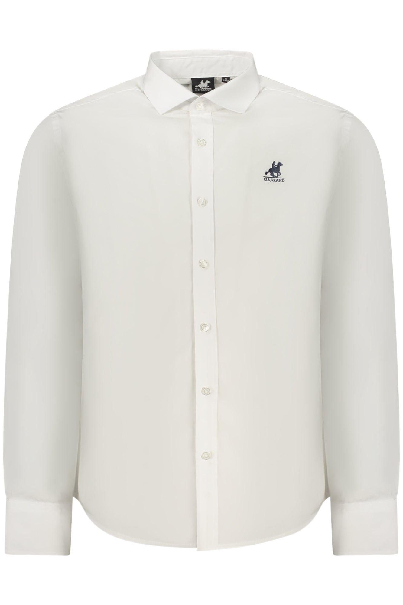 U.S. GRAND CAMICIA MANICHE LUNGHE UOMO BIANCO