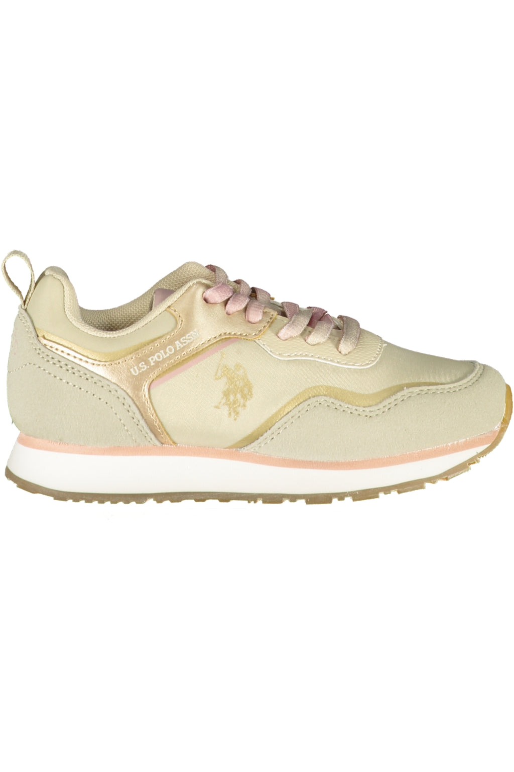 US POLO ASSN. CHILDREN'S BEIGE SPORTS FOOTWEAR 