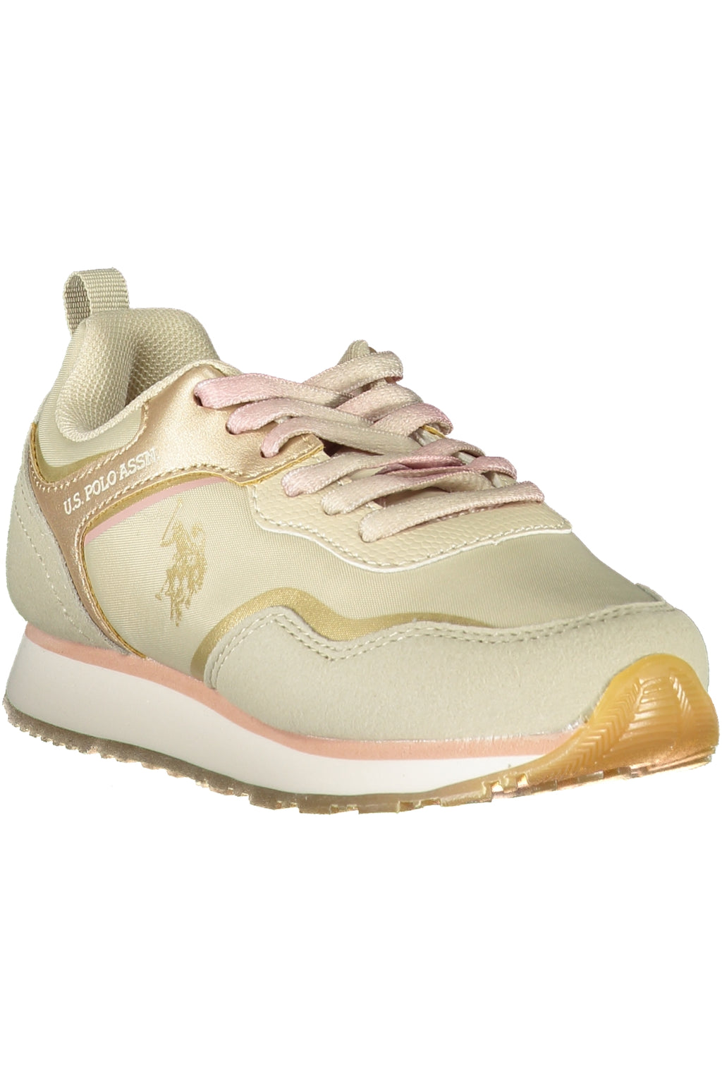 US POLO ASSN. CHILDREN'S BEIGE SPORTS FOOTWEAR 