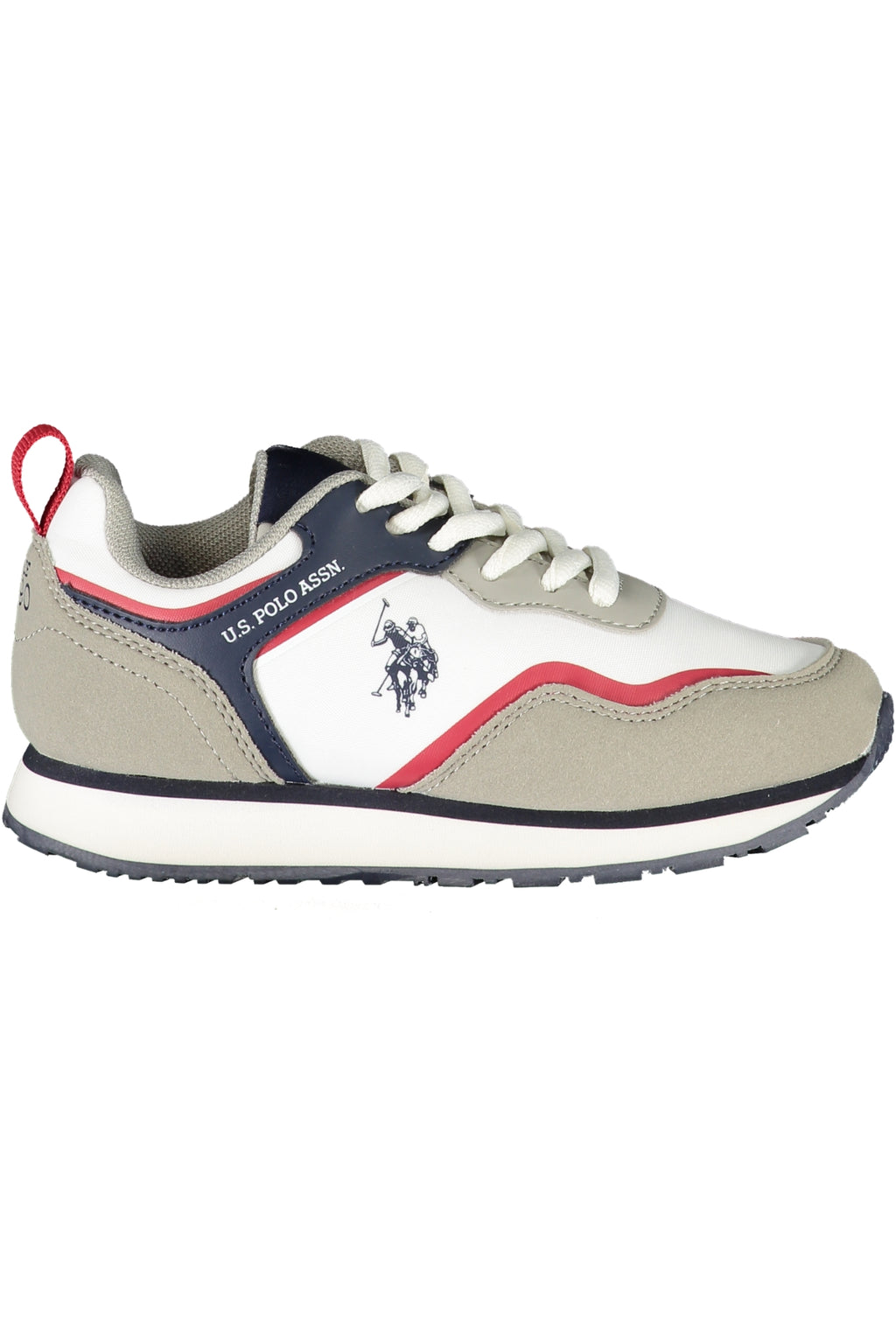 US POLO ASSN. CHILDREN'S WHITE SPORTS FOOTWEAR 
