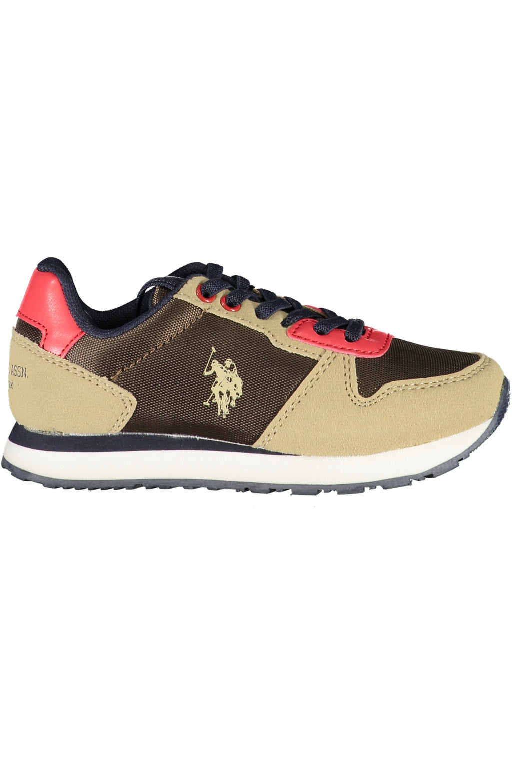 US POLO ASSN. CHILDREN'S BROWN SPORTS FOOTWEAR 