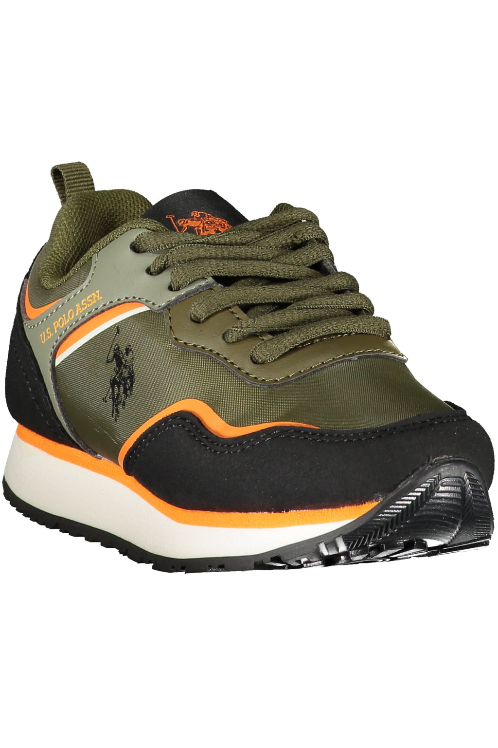 US POLO ASSN. CHILDREN'S GREEN SPORTS FOOTWEAR 