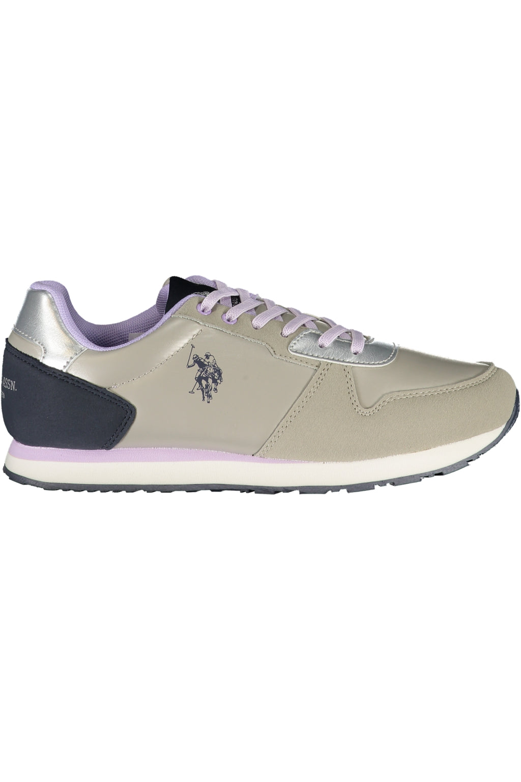 US POLO ASSN. CALZADO DEPORTIVO FEMENINO PLATA 