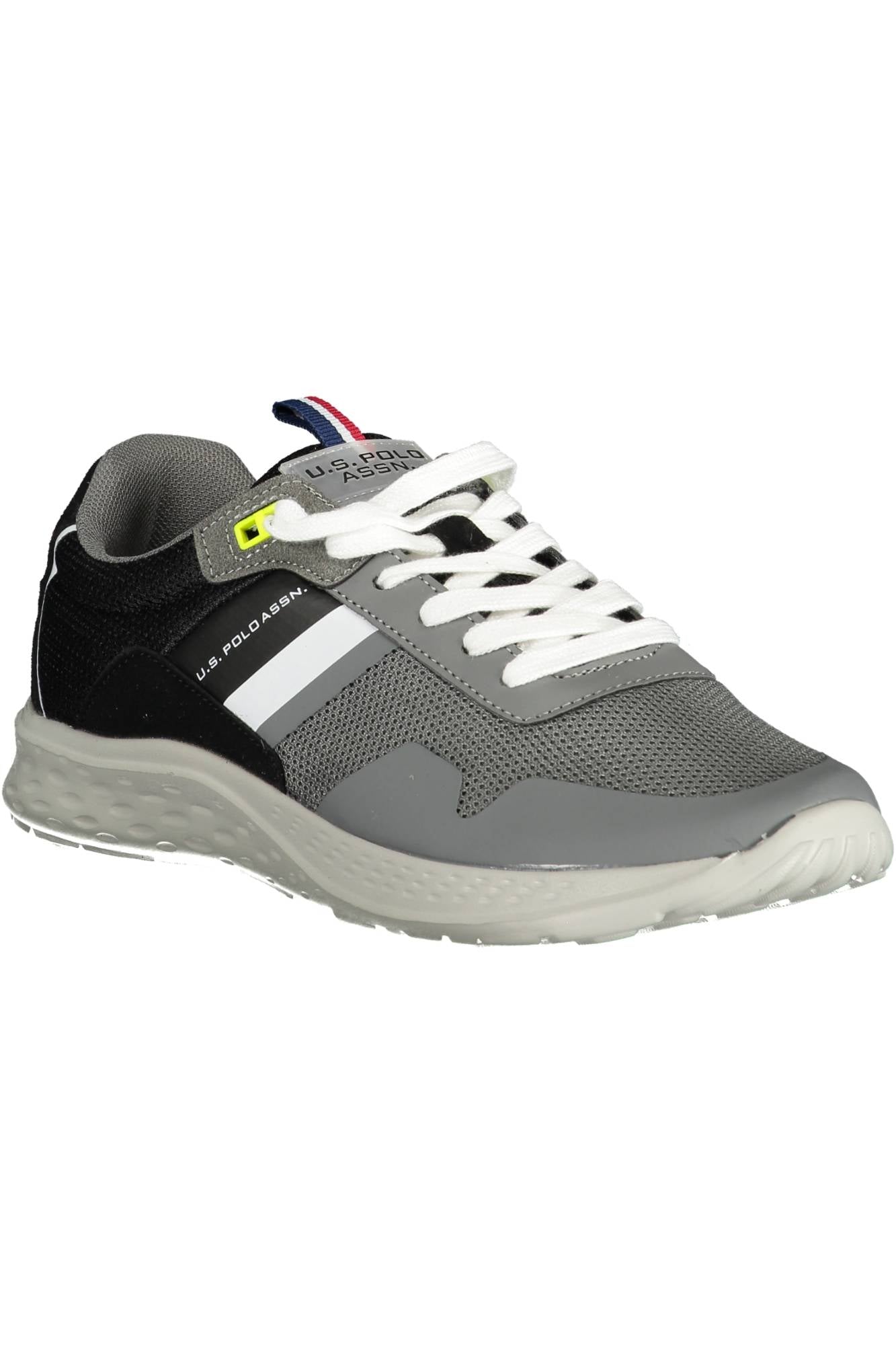US POLO ASSN. CALZADO DEPORTIVO PARA HOMBRE, GRIS 