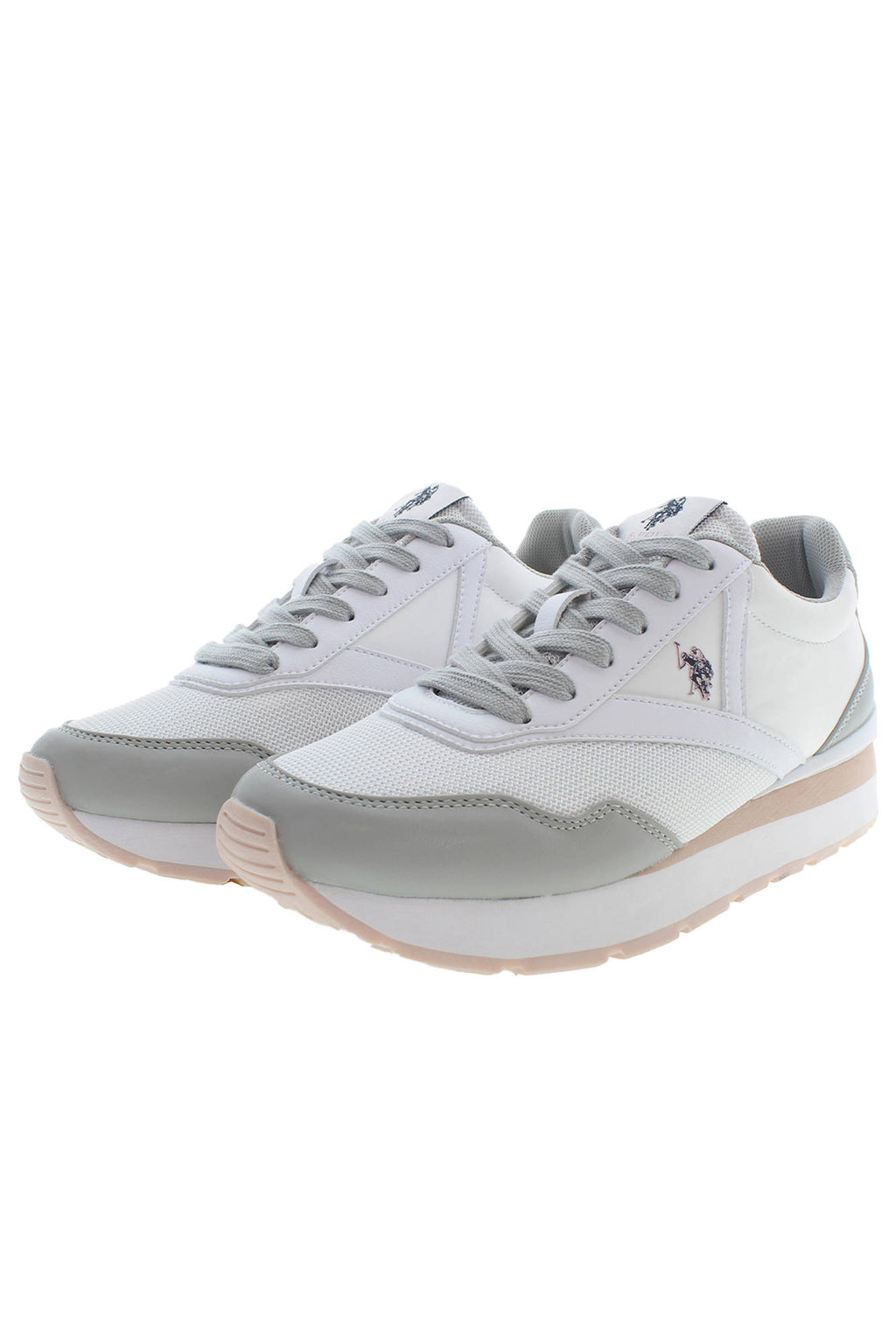 US POLO BEST PRICE WOMEN'S SPORTS FOOTWEAR WHITE 