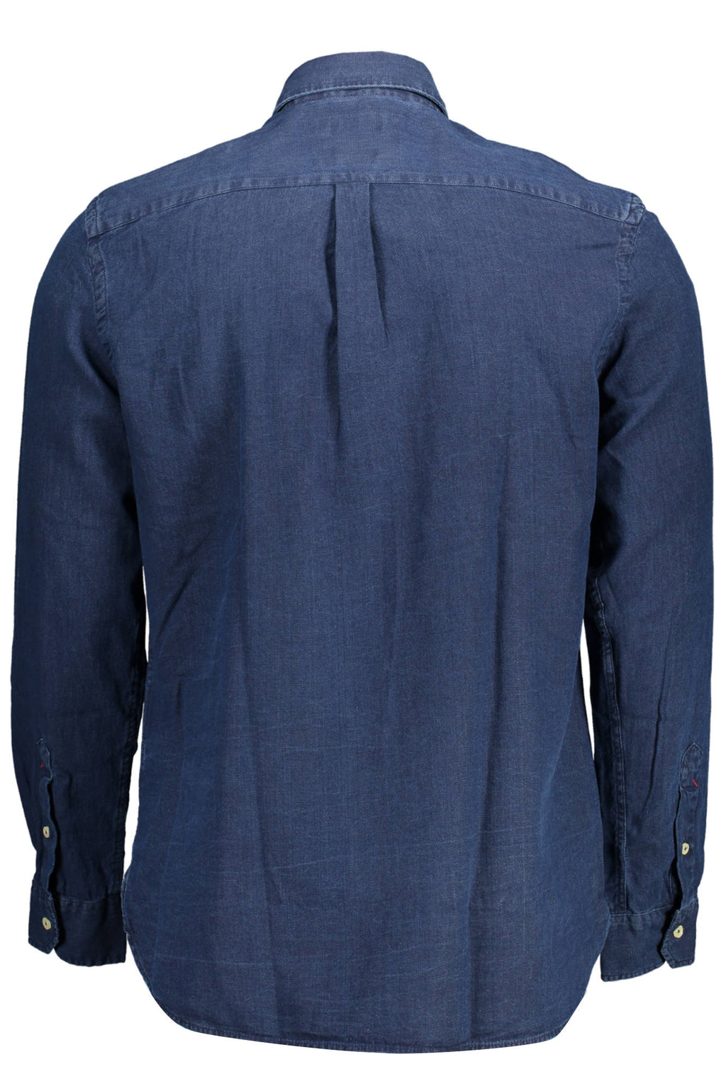 US POLO SHIRT LONG SLEEVES MEN'S BLUE 