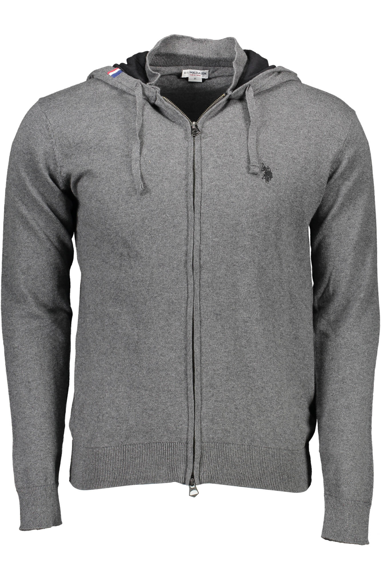 CÁRDIGAN US POLO PARA HOMBRE GRIS 