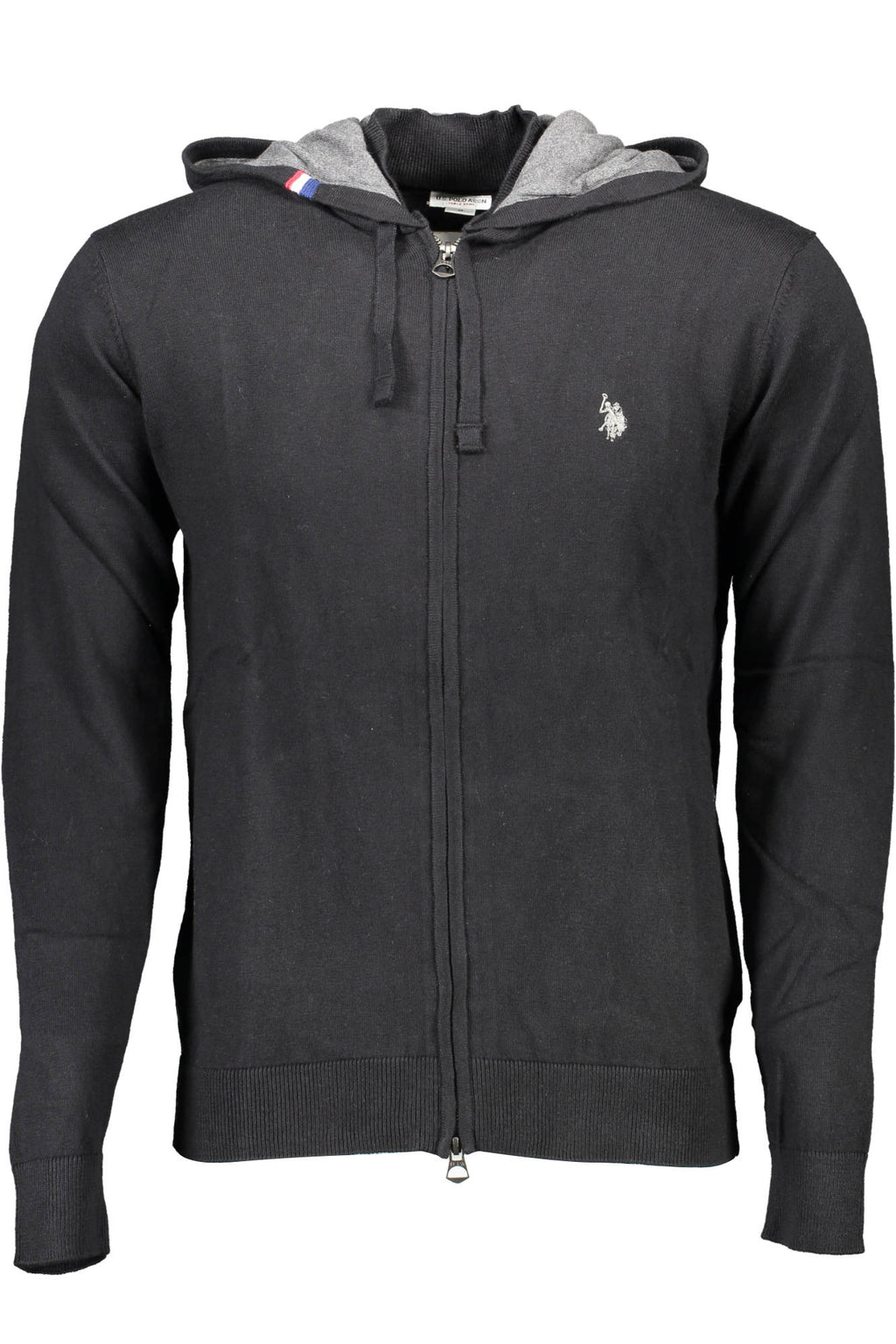 US POLO CARDIGAN MEN'S BLACK 