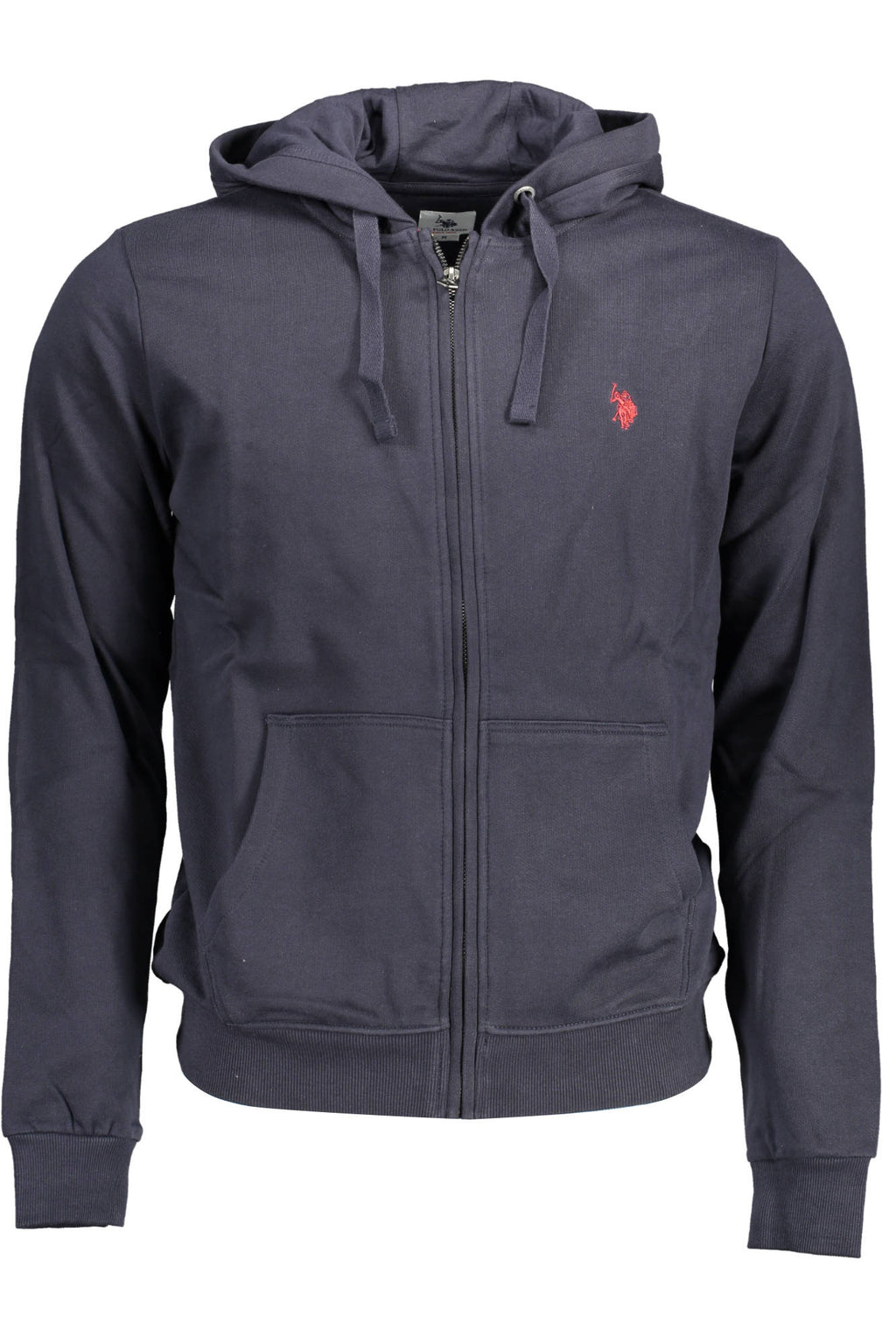 US POLO MEN'S BLUE ZIP-UP SWEATSHIRT 