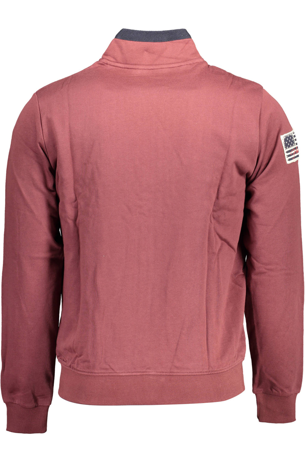 US POLO MEN'S PURPLE ZIP-UP SWEATSHIRT 