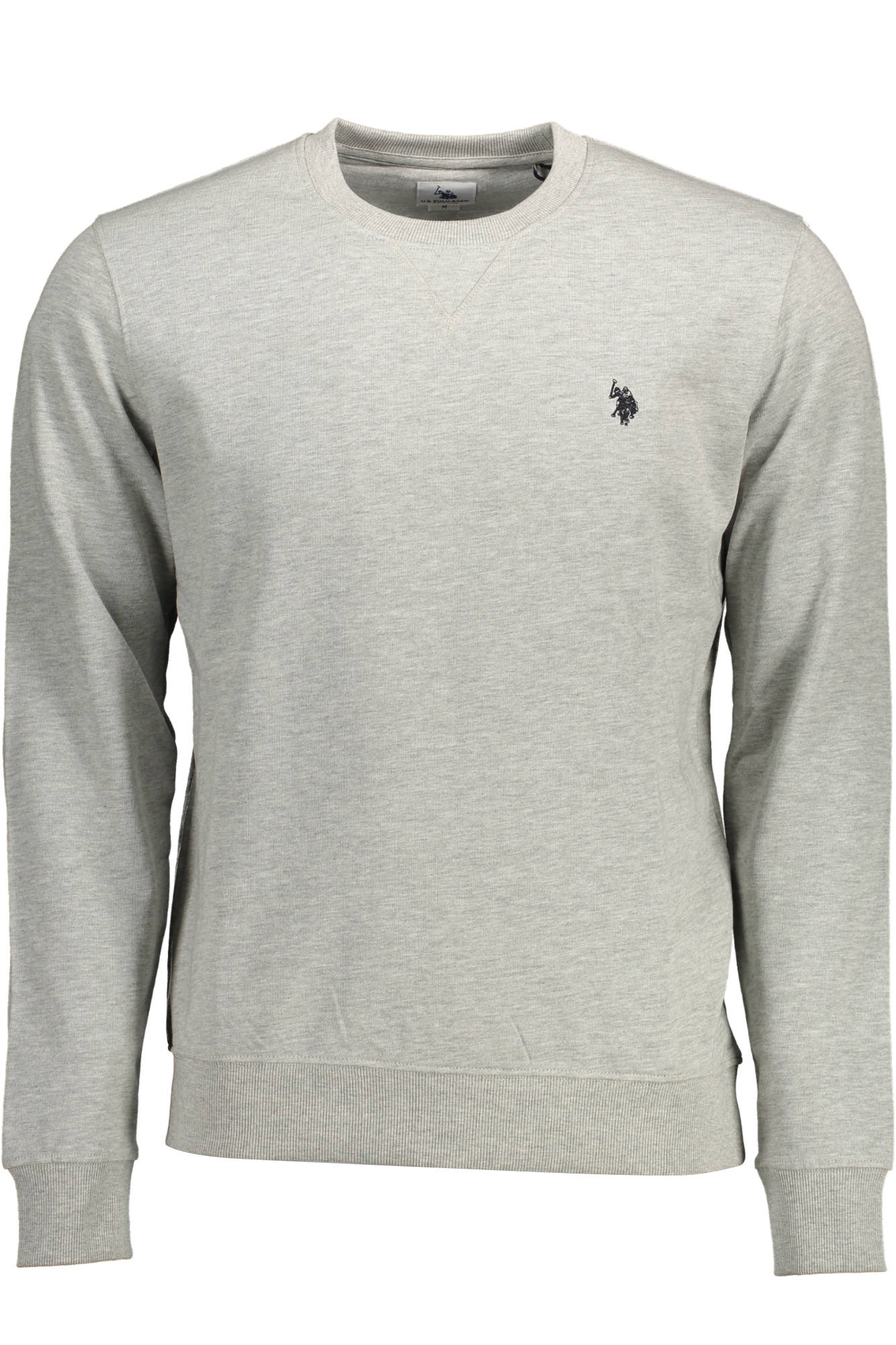 US POLO MEN'S ZIP-UP SWEATSHIRT, GREY 