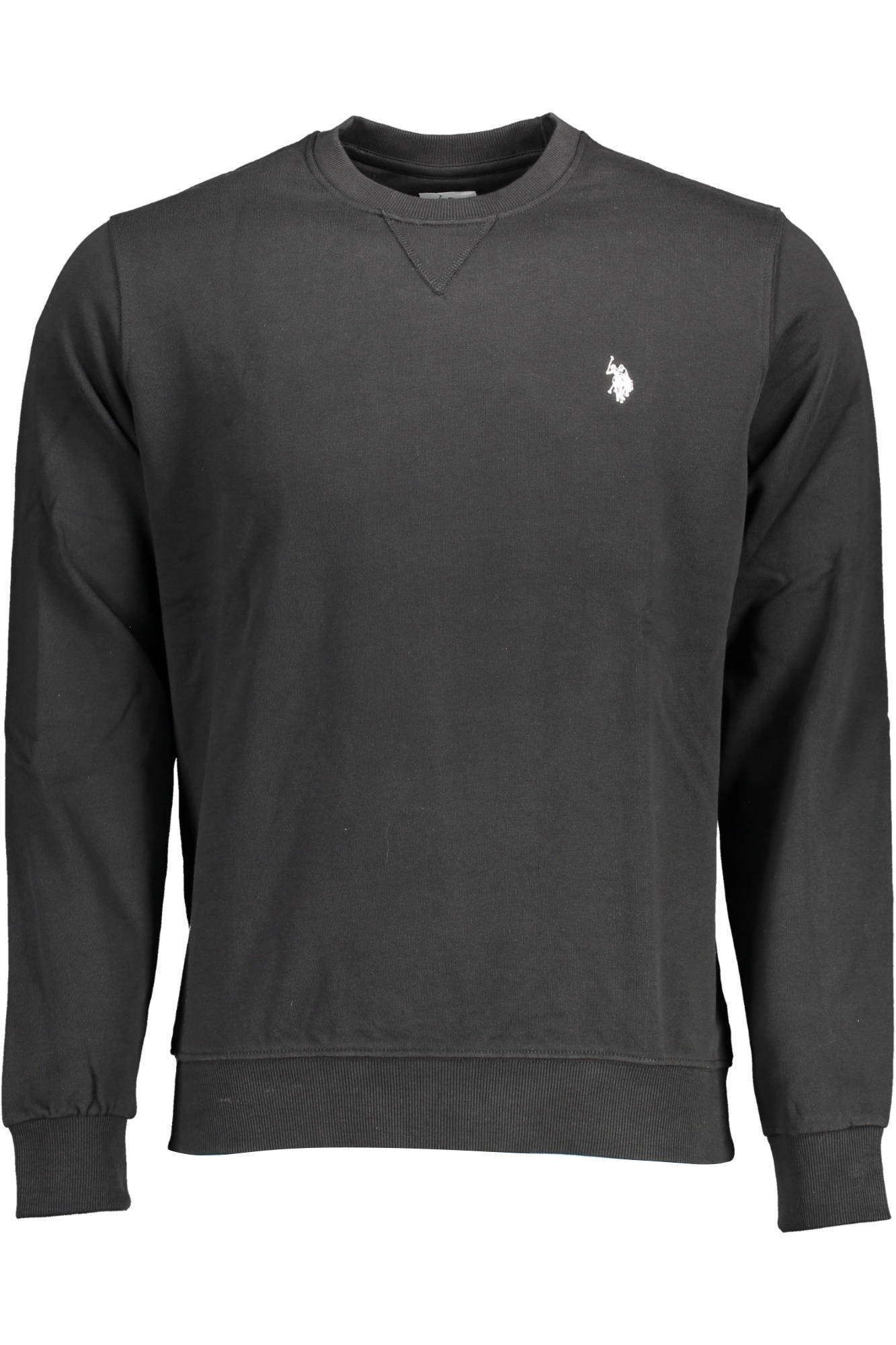 US POLO MEN'S BLACK ZIP-UP SWEATSHIRT 