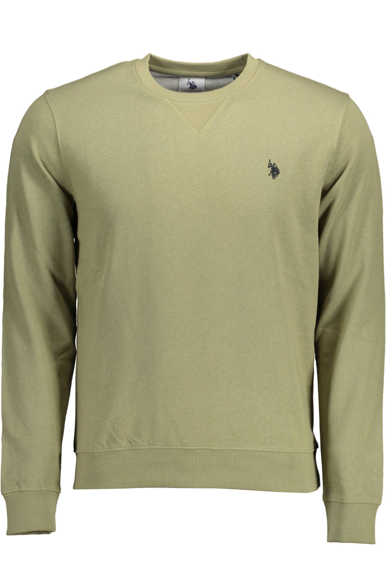 US POLO SWEATSHIRT WITHOUT ZIP MEN'S GREEN 