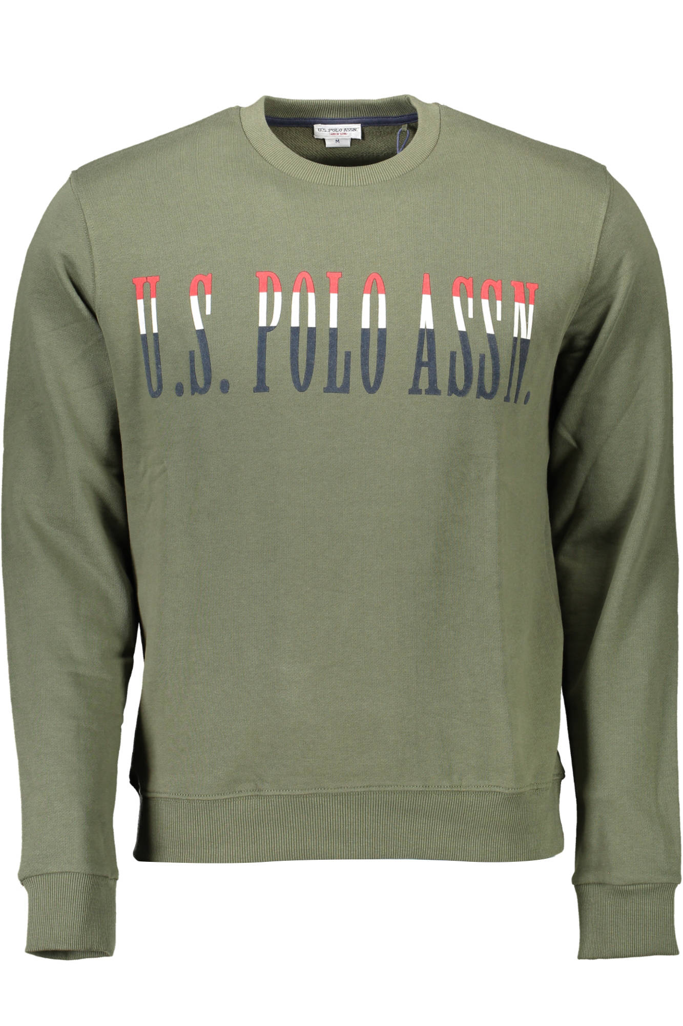 US POLO SWEATSHIRT WITHOUT ZIP MEN'S GREEN 