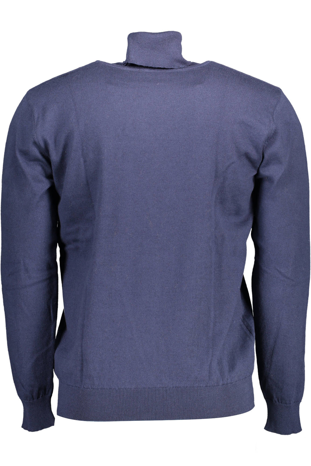 POLO AZUL DE CUELLO ALTO PARA HOMBRE DE EE. UU. 