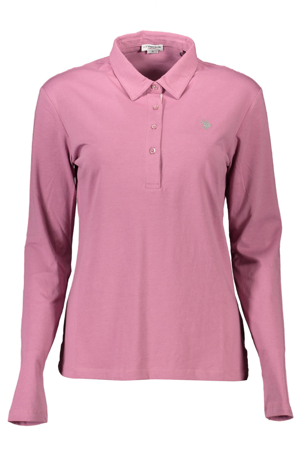POLO DE MANGA LARGA ROSA PARA MUJER DE US POLO 