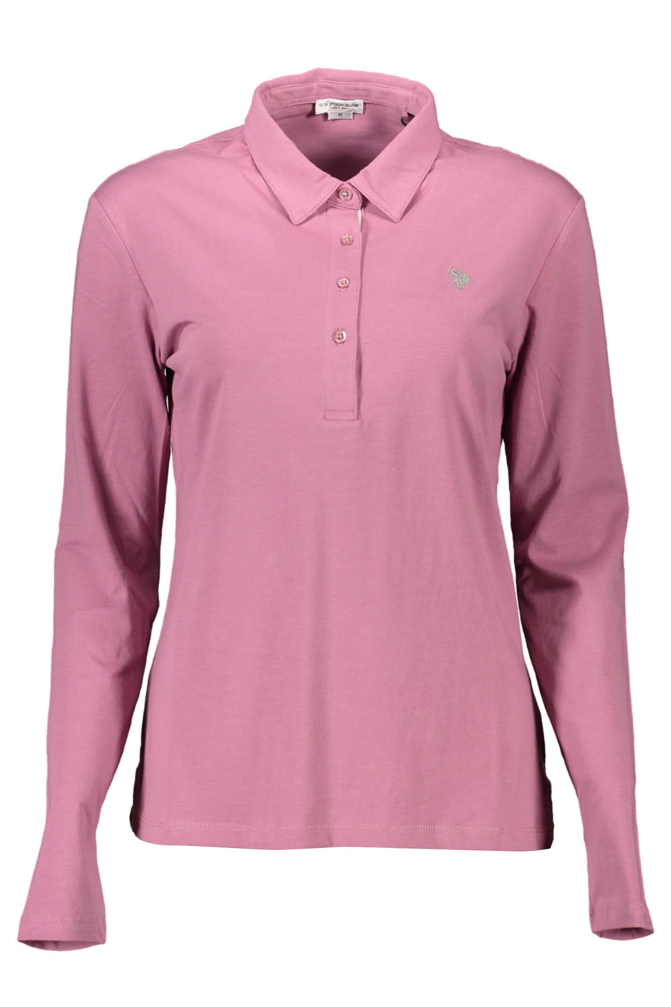 POLO DE MANGA LARGA ROSA PARA MUJER DE US POLO 