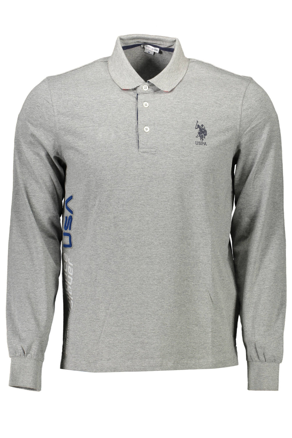 POLO DE MANGA LARGA PARA HOMBRE US POLO GRIS 