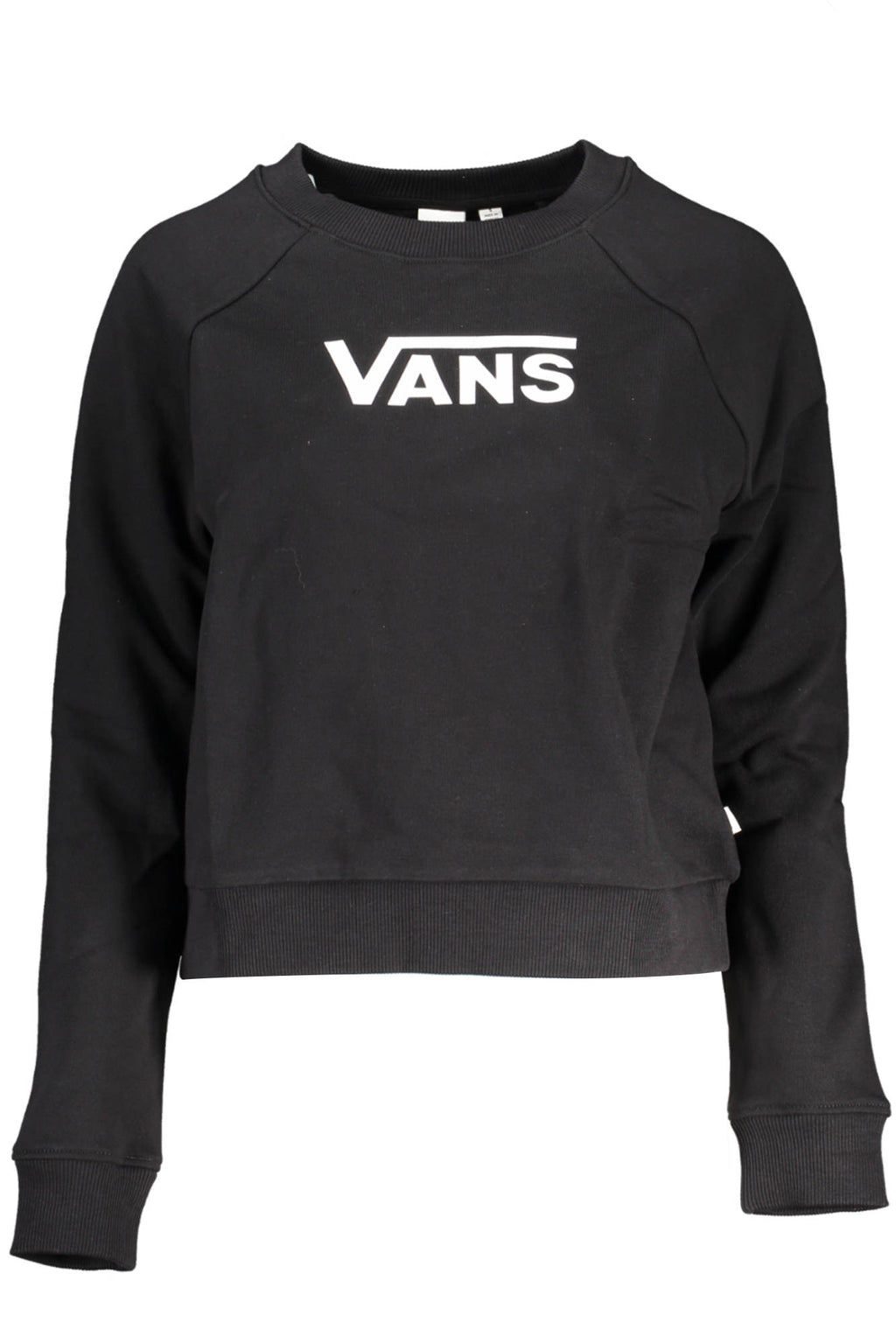 VANS WOMEN'S BLACK ZIP-UP SWEATSHIRT 
