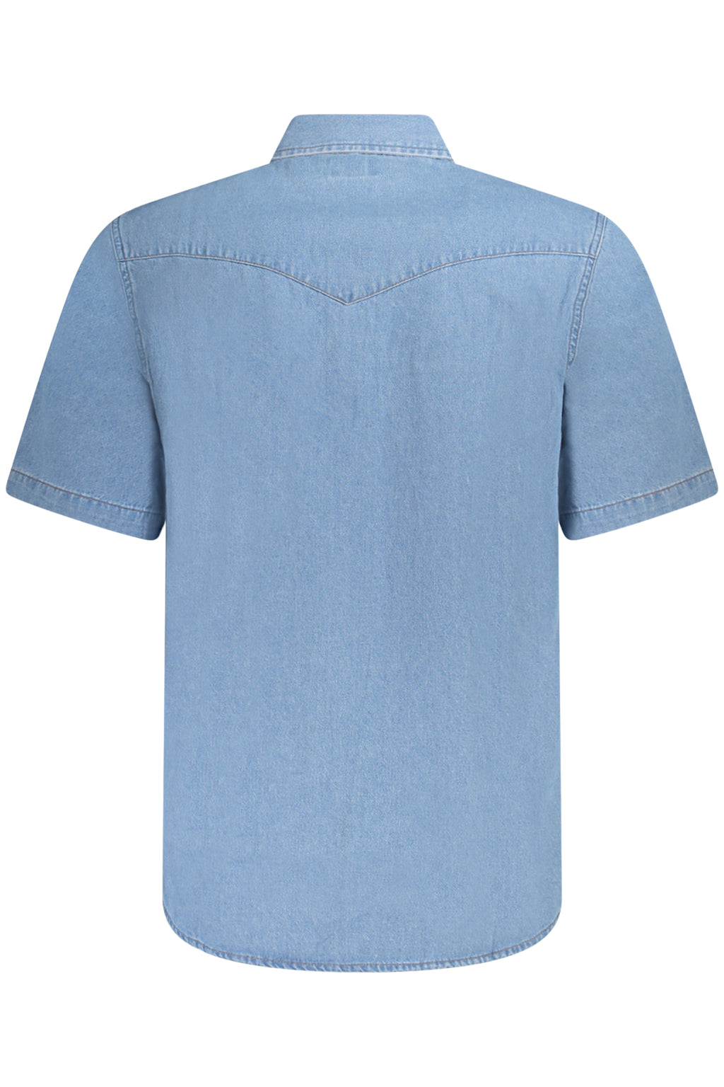 CAMISA DE MANGA CORTA WRANGLER PARA HOMBRE, AZUL 